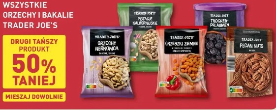 Wszystkie orzechy i bakalie Trader Joe's
