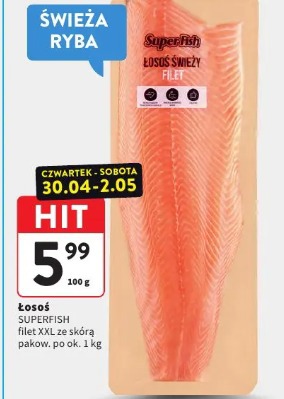 Łosoś Superfish filet świeży