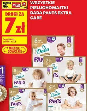Wszystkie pieluchomajtki Dada Pants Extra Care