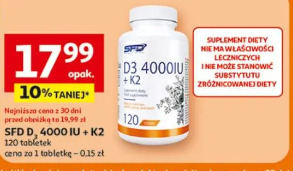 SFD D3 4000 IU + K2