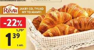 Croissant maślany Reva