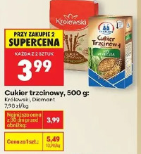 Cukier trzcinowy Królewski, Diamant