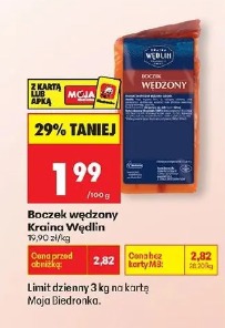 Boczek wędzony Kraina Wędlin