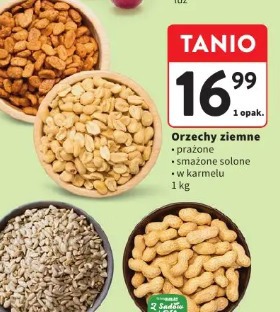 Orzechy ziemne prażone / smażone solone / w karmelu