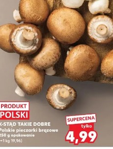 K-Stąd Takie Dobre Polskie pieczarki brązowe