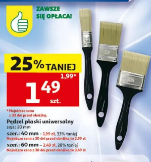 Pędzel płaski uniwersalny