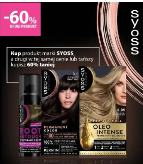 Syoss Root Retouch, Permanent Color, Oleo Intense