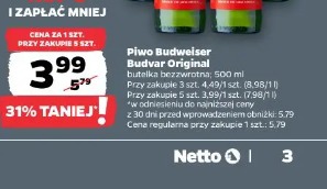 Piwo Budweiser Budvar Original