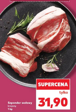 Szponder wołowy krojony