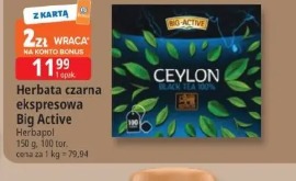 Herbata czarna ekspresowa Big Active Herbapol