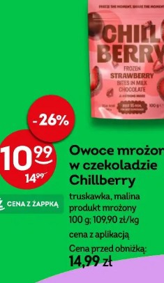 Owoce mrożone w czekoladzie Chillberry