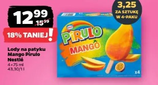 Lody na patyku Mango Pirulo Nestlé