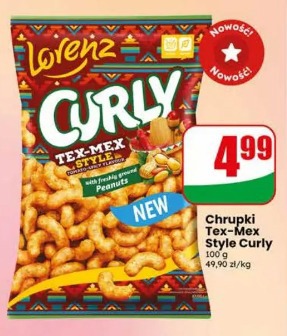 Chrupki Tex-Mex Style Curly