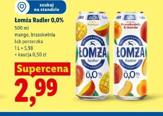 Łomża Radler 0,0%