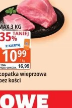 Łopatka wieprzowa bez kości