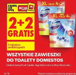 Wszystkie zawieszki do toalety Domestos