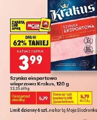 Szynka eksportowa wieprzowa Krakus