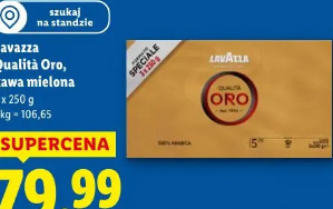 Lavazza Qualità Oro kawa mielona