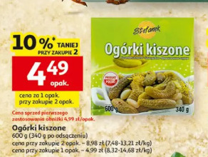 Ogórki kiszone Stefanek