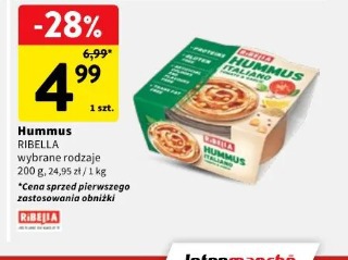 Hummus RIBELLA wybrane rodzaje