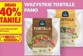 Wszystkie tortille Pano