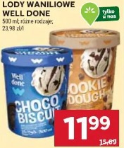 Lody waniliowe Well Done