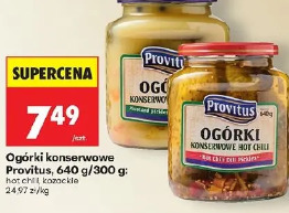 Ogórki konserwowe Provitus