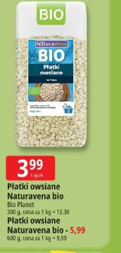 Płatki owsiane Naturavena bio Bio Planet