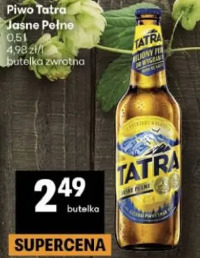 Piwo Tatra Jasne Pełne