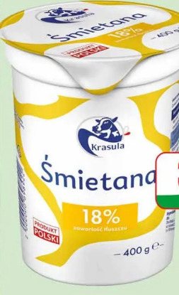 Śmietana 18% Krasula