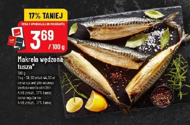 Makrela wędzona tusza