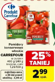 Pomidory konserwowe włoskie Carrefour