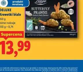 Deluxe Krewetki białe
