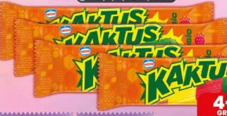 Lody na patyku Kaktus cytryna truskawka