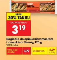 Bagietka do opiekania z masłem i czosnkiem Yeemy