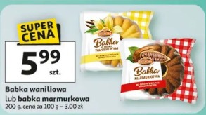 Babka waniliowa lub babka marmurkowa