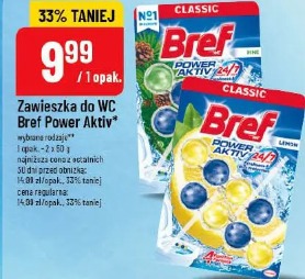 Zawieszka do WC Bref Power Aktiv