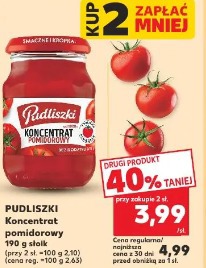 Pudliszki Koncentrat pomidorowy