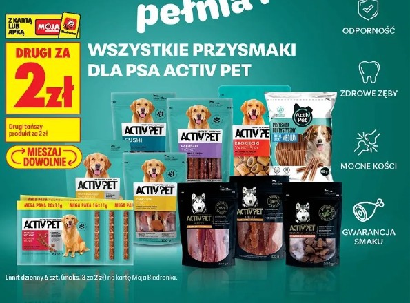 Wszystkie przysmaki dla psa Activ Pet