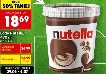 Lody Nutella