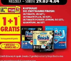 Kapsułki do zmywarki Finish: Ultimate, Ultimate Plus, Ultimate Power Lemon, Quantum