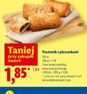 Pasztecik z pieczarkami
