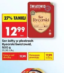 Ser żółty w plastrach Rycerski Światowid
