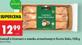 Cannoli z kremem o smaku orzechowym Gusto Bello