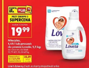 Mleczko, 1,45 l lub proszek do prania Lovela