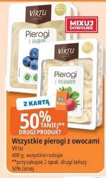Pierogi z jagodami Virtu