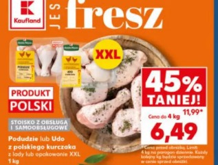 Podudzie lub Udo z polskiego kurczaka