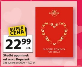 Słodki upominek od serca Kopernik