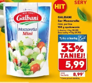 Galbani Ser Mozzarella mini perline
