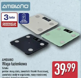Ambiano Waga łazienkowa